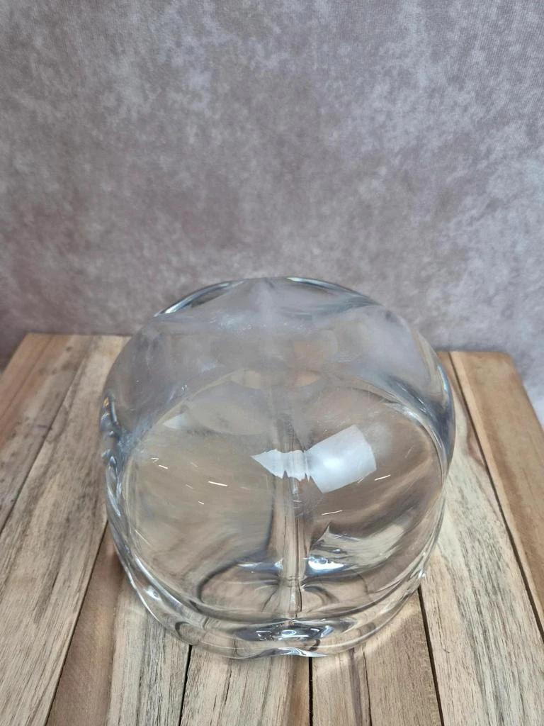 Massive Kosta signed crystal bowl - vintage Scandinavian design – photo 7
